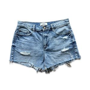 PISTOLA Cut Off Jean Shorts